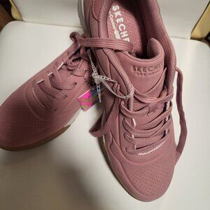 Skechers Los Angeles‎ WOMENS Pink ROSE  Shoes Sneakers Sz 9.5 New W Tags